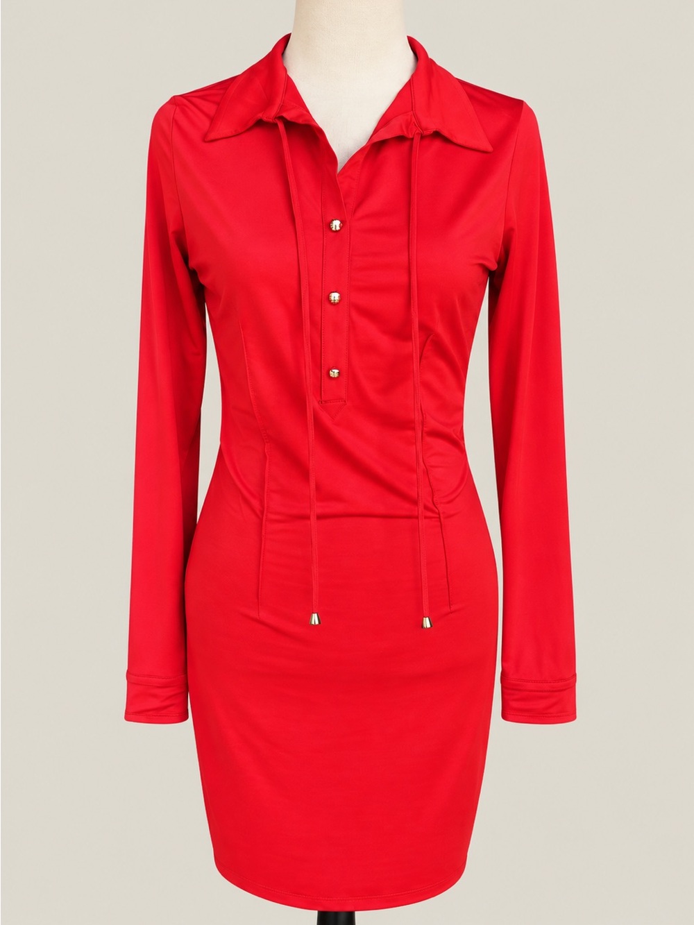Roberto Cavalli Red Bodycon Mini Dress Size 38 Italy Vintage Y2K